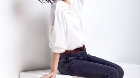 秦岚初夏写真宛若邻家少女清纯淡雅沁人心脾