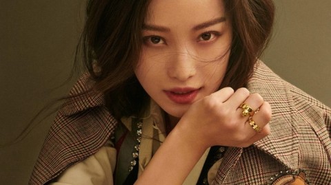 谋女郎倪妮复古风情写真展露东方韵味