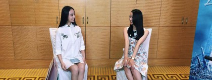 流光逸彩映芳华 李莎旻子典雅裙装风尚写真