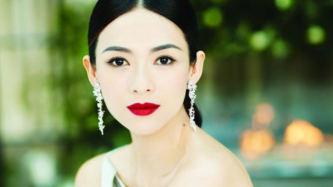 章子怡水墨巨龙封面演绎东方神韵侠骨柔情